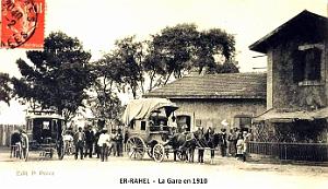 1874- Er-Rahel - La Gare en 1910